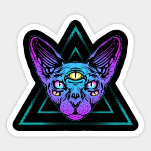 sphynx cat Sticker